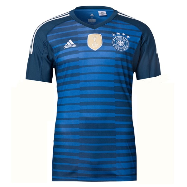 Tailandia Camiseta Alemania 1ª Portero 2018 Azul